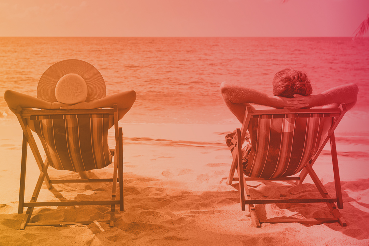 Couple Vacationing