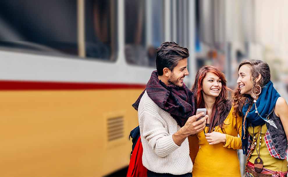 woman on mobile phone